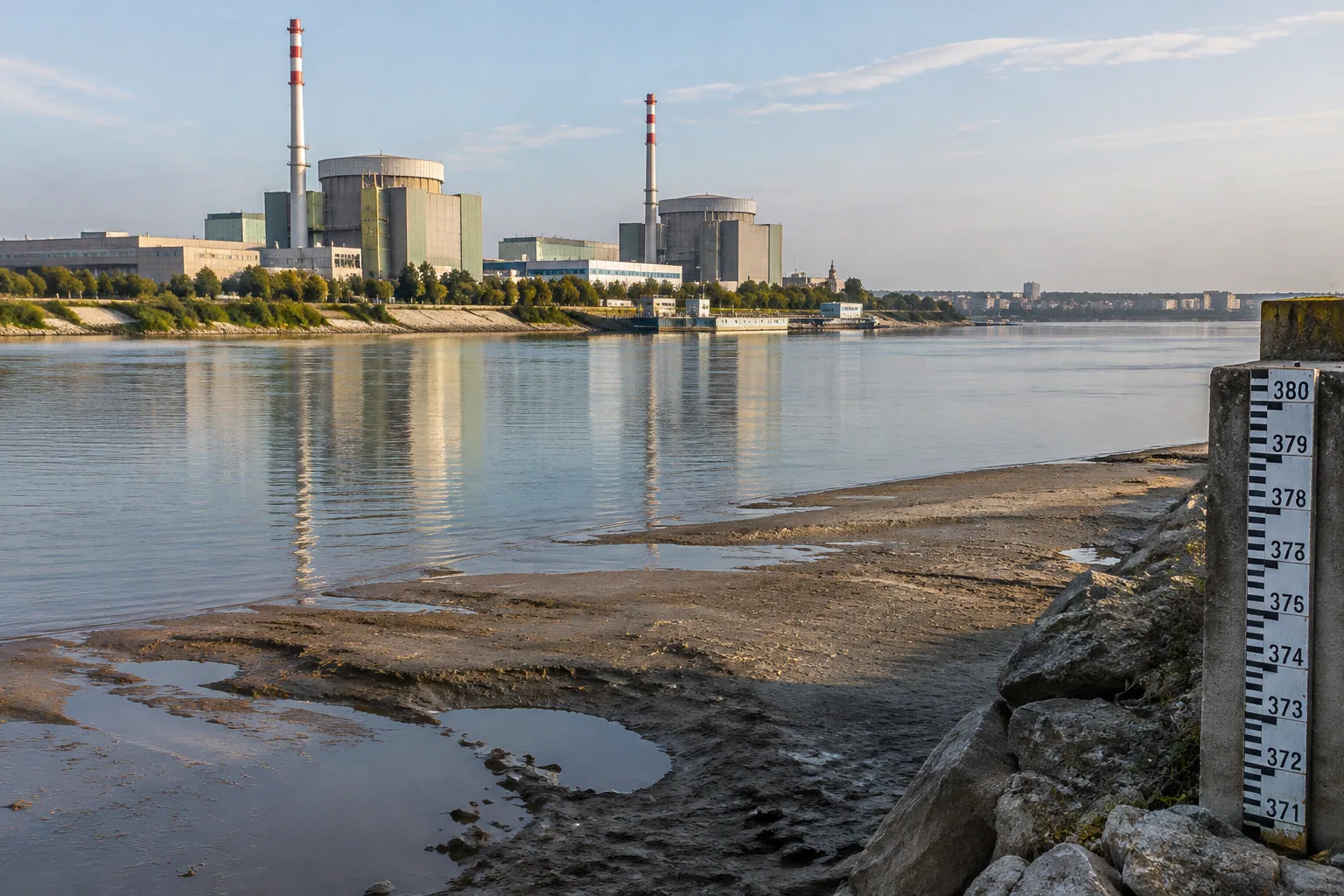 АЕЦ „Козлодуй“ намалява мощността с 90 MW заради Дунав