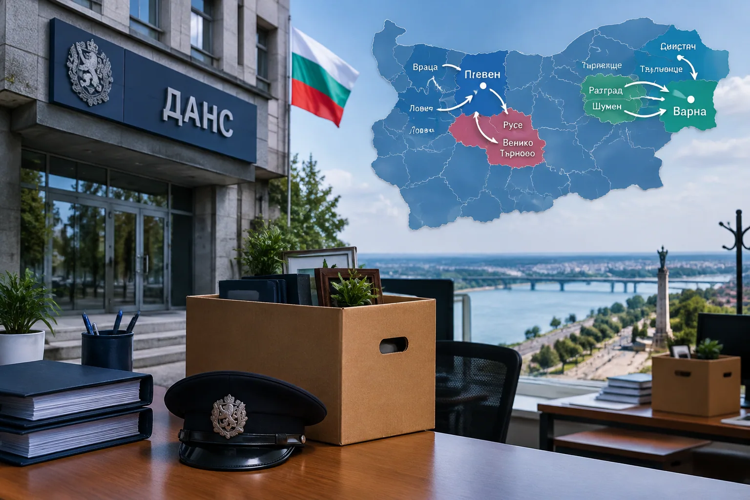 ДАНС закрива дирекцията в Русе и я подчинява на Плевен