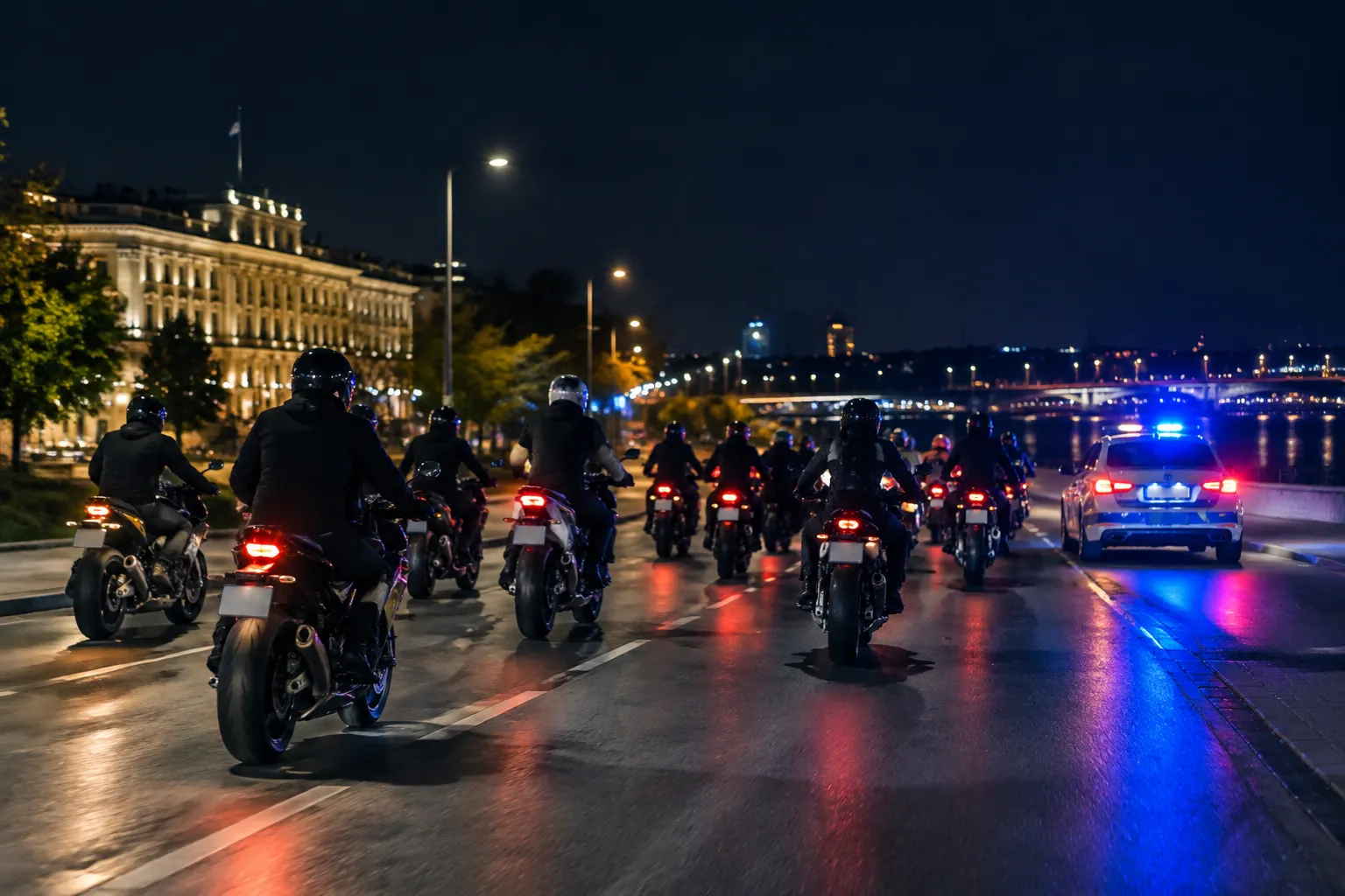 299TEAM тръгва на нощно каране в Русе с полицейски съпровод