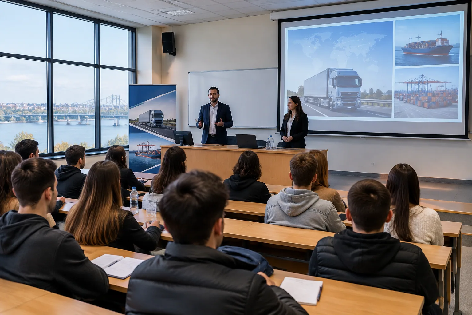 NS Logistics срещна студенти в Русе и отвори път към кариера