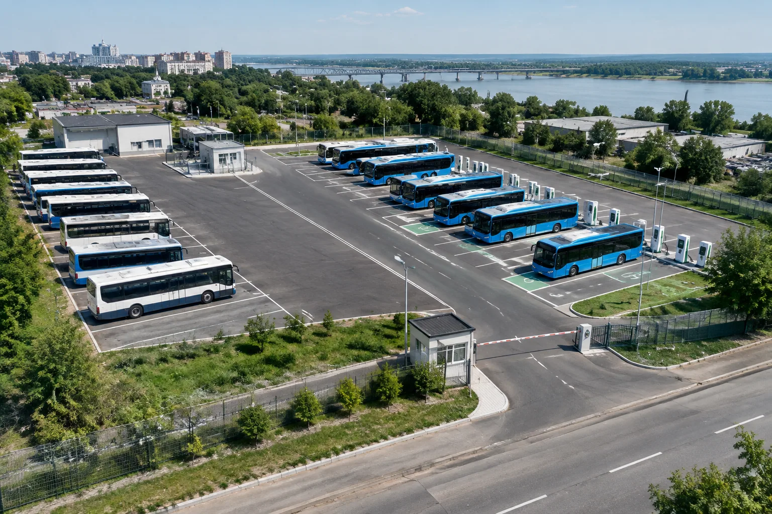 Русе разширява паркинга на „Общински транспорт“ с 20 места