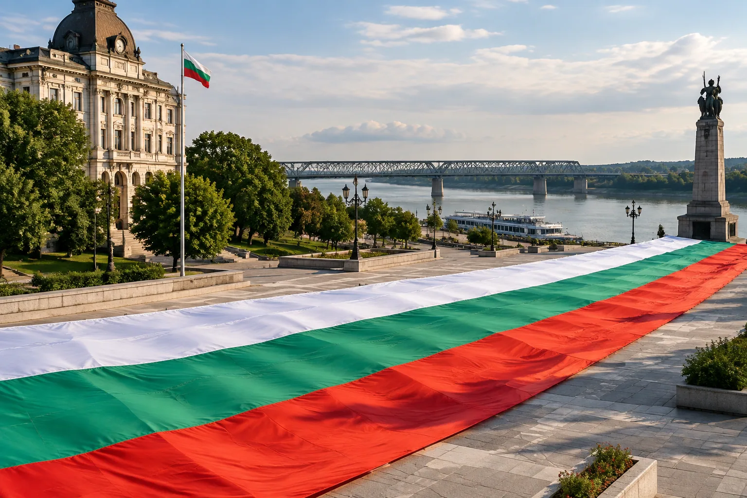 Русе изпраща 80-метрово общинско знаме за шествието в София
