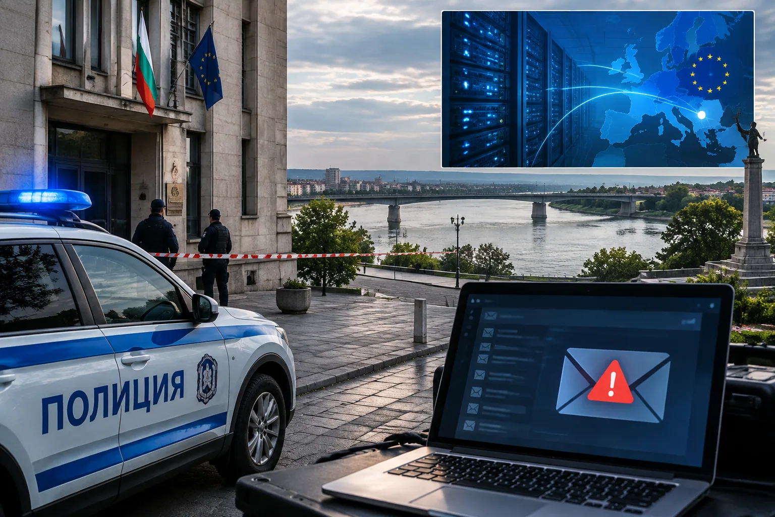 МВР: Бомбените заплахи идват от сървъри в ЕС