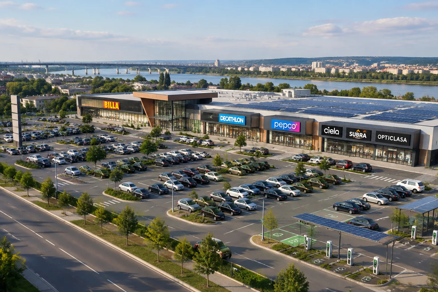 Holiday park Русе напредва с над 20 магазина