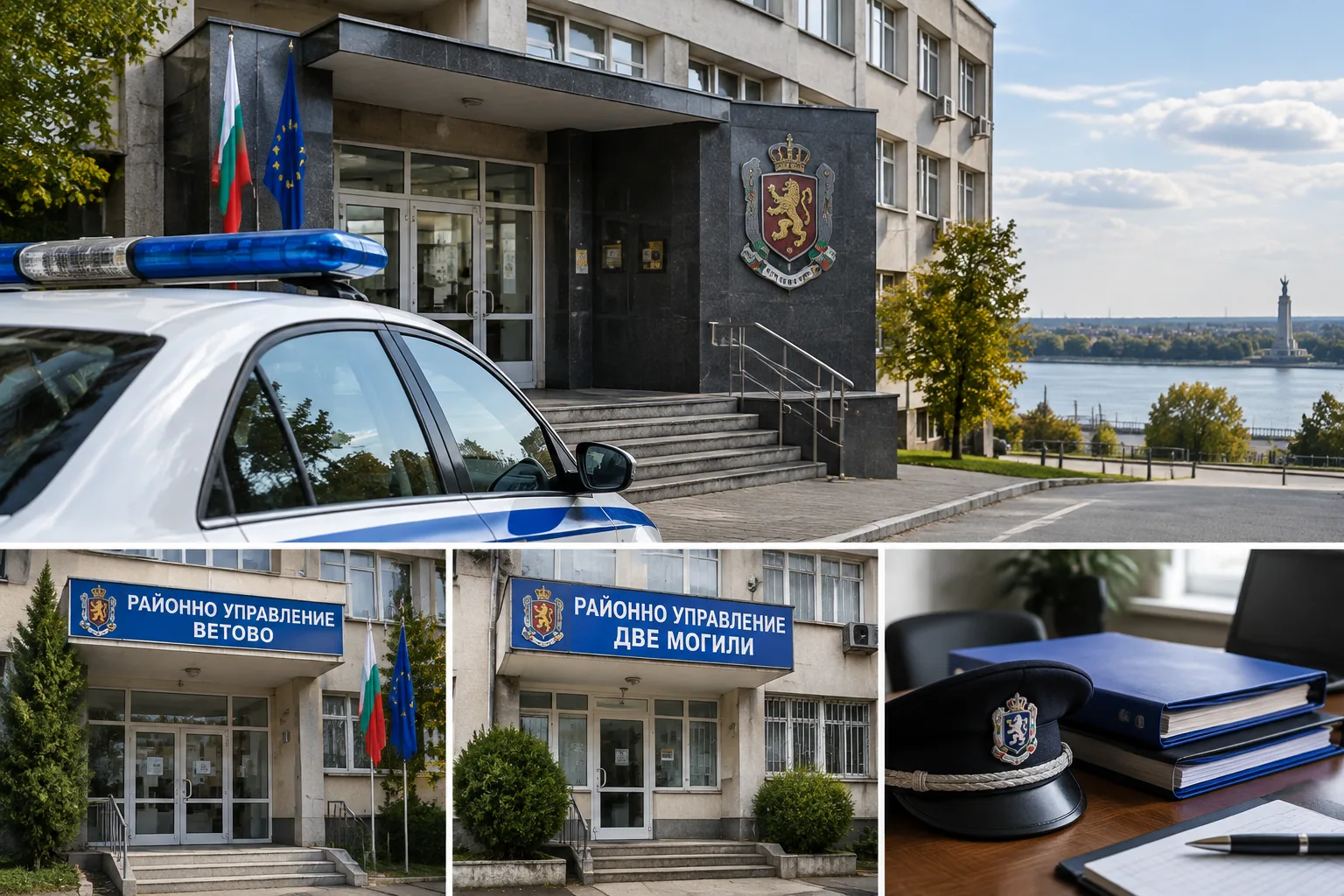МВР сменя началниците на полицията във Ветово и Две могили