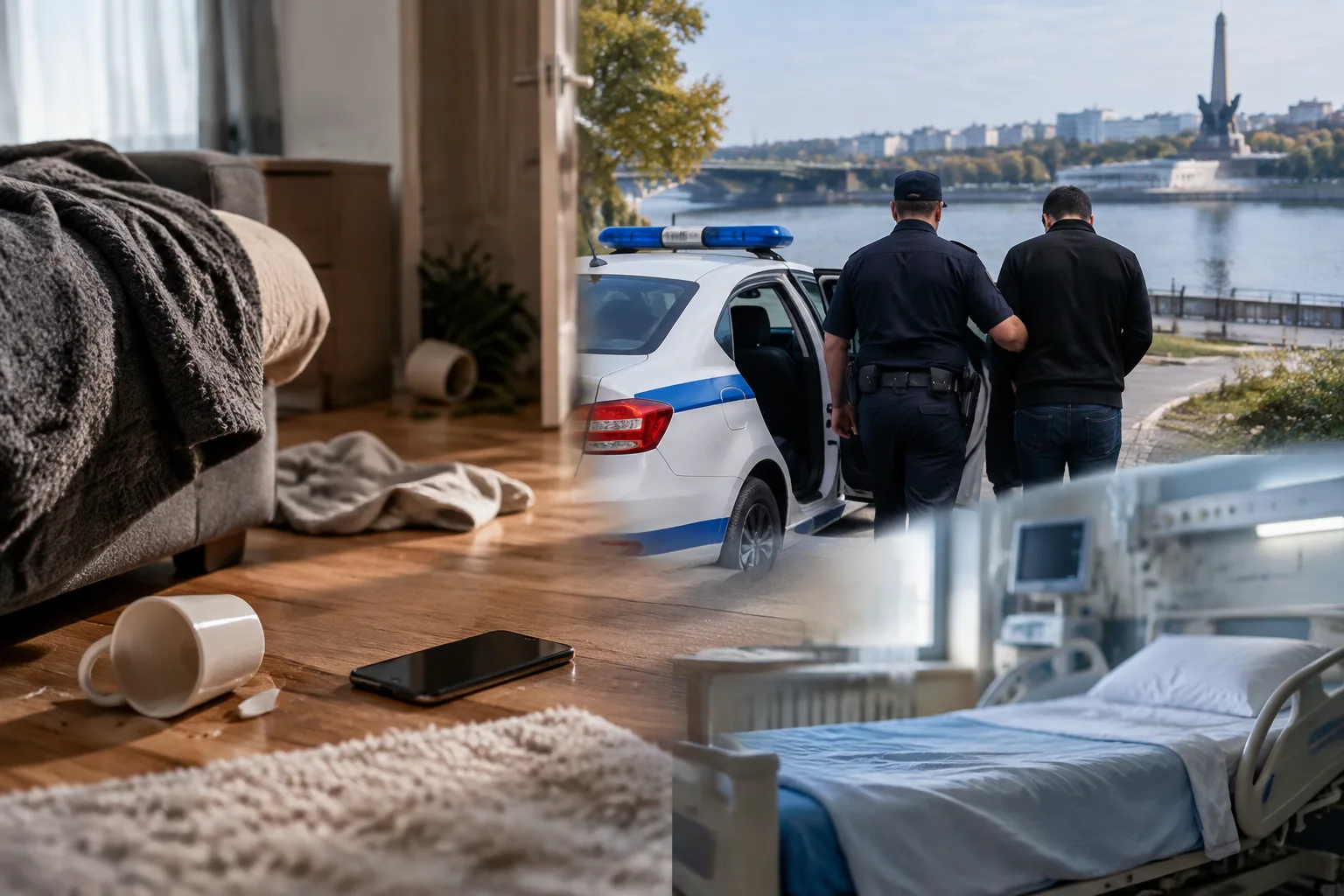 Полицията в Русе задържа мъж за побой над партньорката му