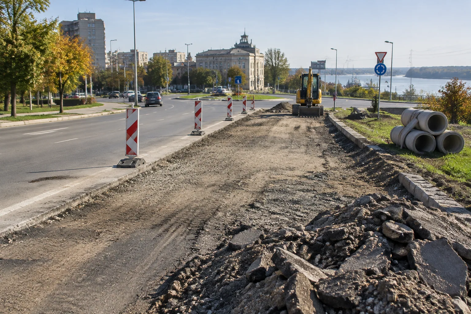 „Меркадо транс“ отрече азбест в ремонта на бул. „Липник“