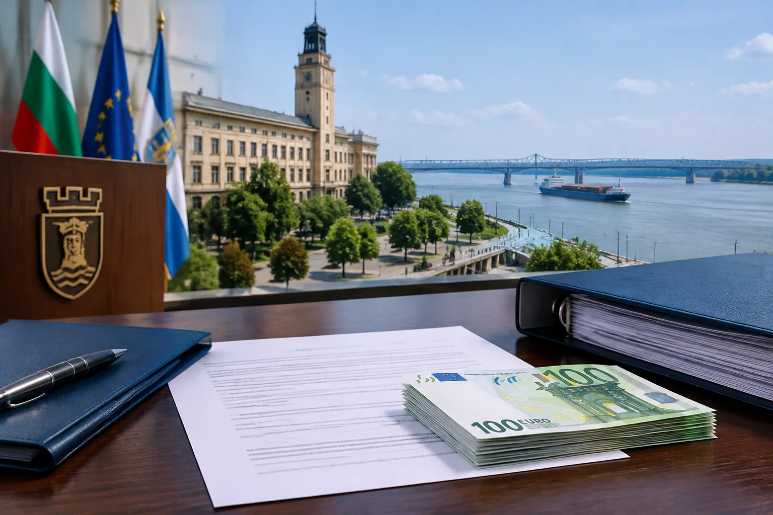 Община Русе издава запис на заповед за 78 000 евро