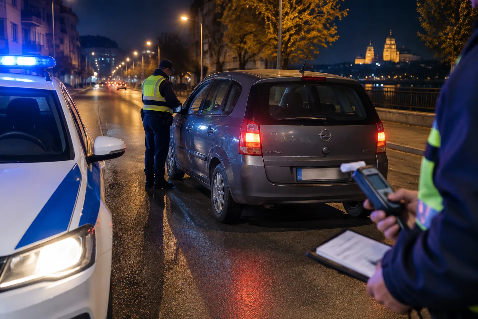Полицията в Русе хвана 49-годишен с над 1,2 промила