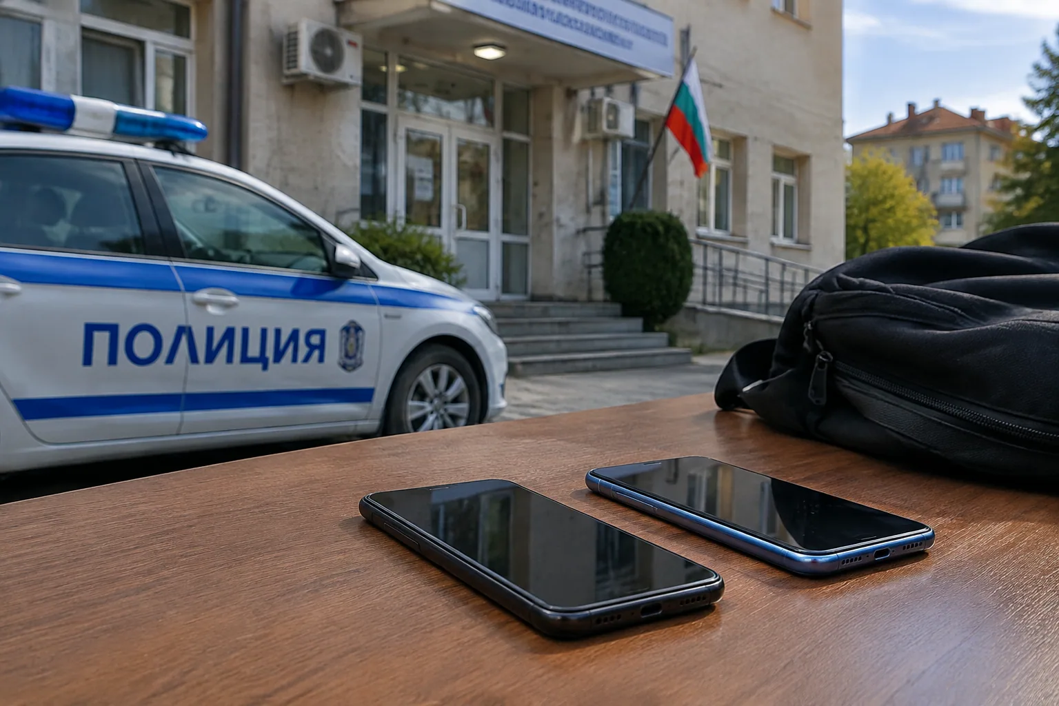 Полицията в Бяла установи 12-годишно момче за кражба на два телефона