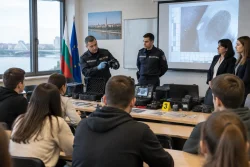 ОДМВР-Русе обучи студенти с реални криминалистични казуси