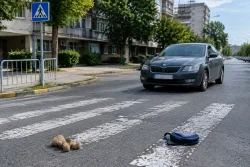 В Русе кола блъсна 5-годишно дете на пътека