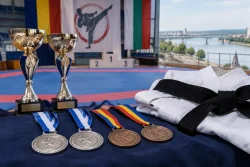 Клуб „Бушин“ от Русе взе два сребърни медала на Romania Open
