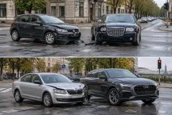 Две катастрофи в Русе раниха четирима на кръстовища
