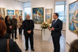 Хрисанд Хрисандов откри в Русе изложба с близо 50 картини
