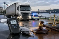 Съдът в Русе наложи глоби и присъди за двама пияни шофьори