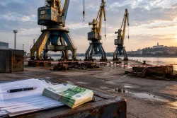 „Пристанищен комплекс – Русе“ бави платени кранове за 102 459 евро
